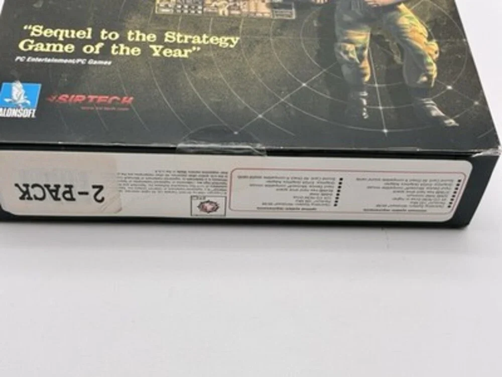 Jagged Alliance 2 PC Big Box 1999 TalonSoft Strategy RPG Complete NEW